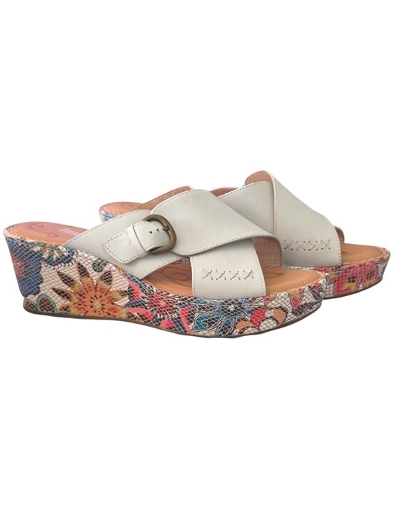 Born Shoes - Born "Curstyn" Leather Platforn Sandal Sz 12M
